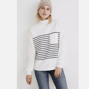 Madewell Mockneck Coastal Sweater/Sweatshirt
